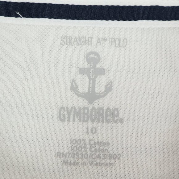 GYMBOREE polo, boy's size 10 - Picture 3 of 4